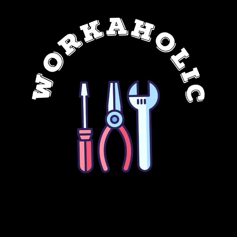 Ich bin Workaholic Geschenkidee Geburtstag