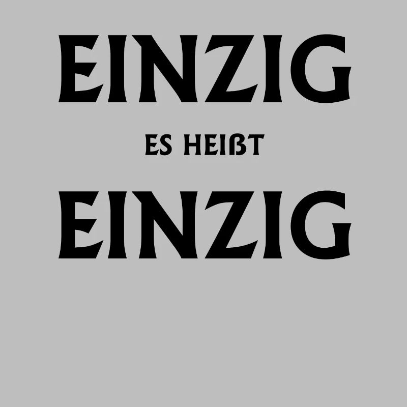 einzig einzigst sprache Lehrer