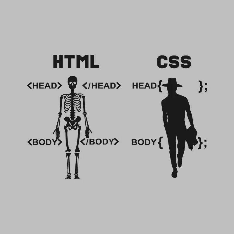 HTML vs CSS Programmiersprache
