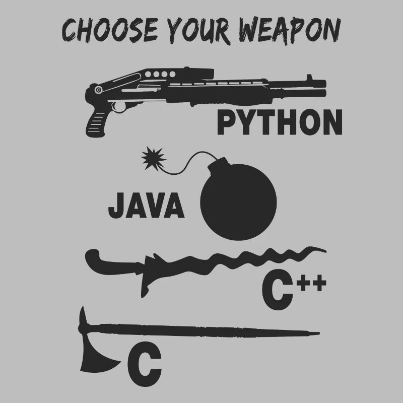 Programmierer Wählt Eure Programmiersprache