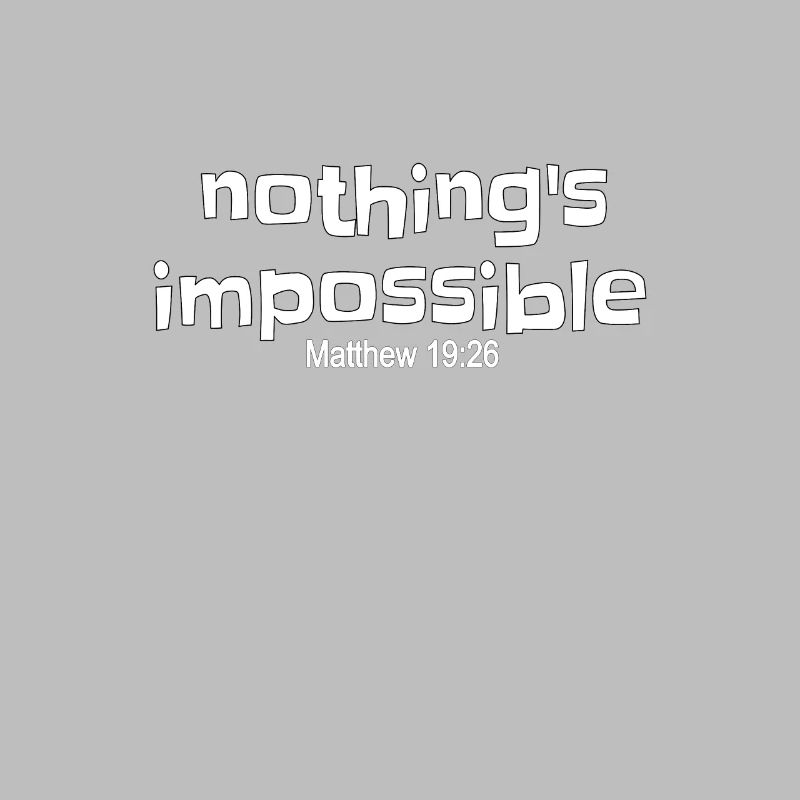 Conception chrétienne - Rien n'est impossible, Matthew