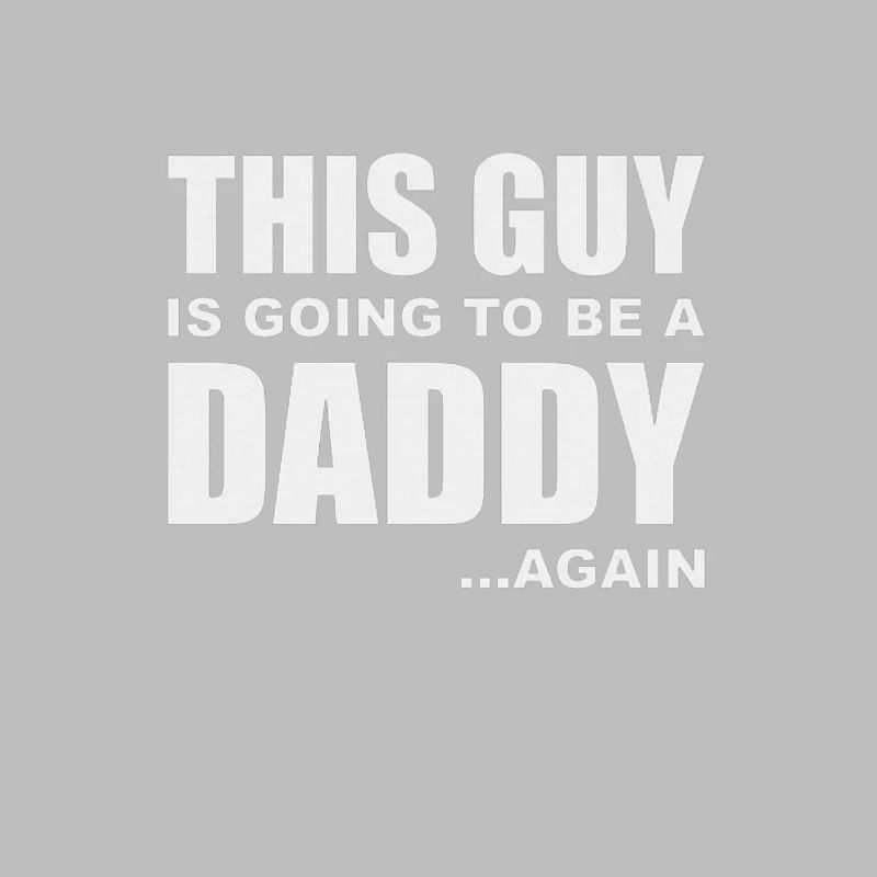 This guy is going to be a daddy ...again