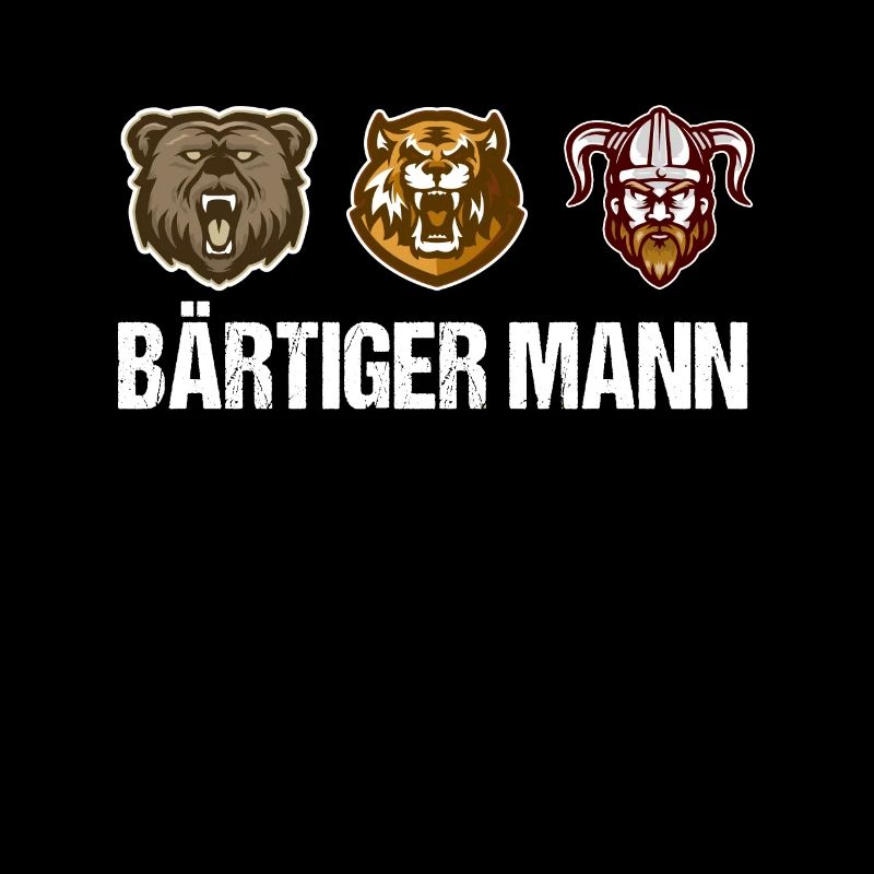 Bärtiger Mann Bart Bartträger Bärte Vollbart