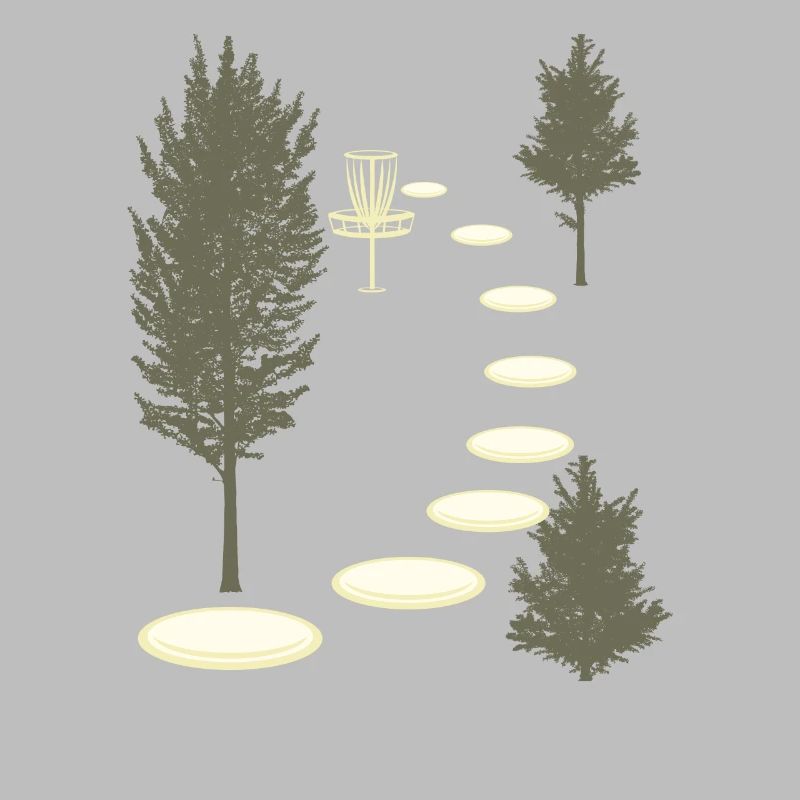 Disc Golf Into Woods Disc Golf Discs Golf Frisb