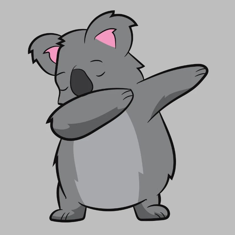 Funny Dabbing Koala