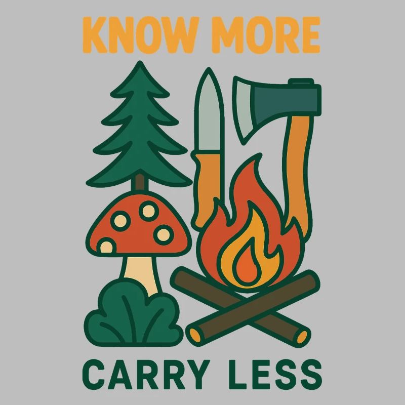 More knowledge less carry survival techniques