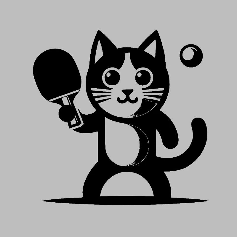 Chat de ping-pong