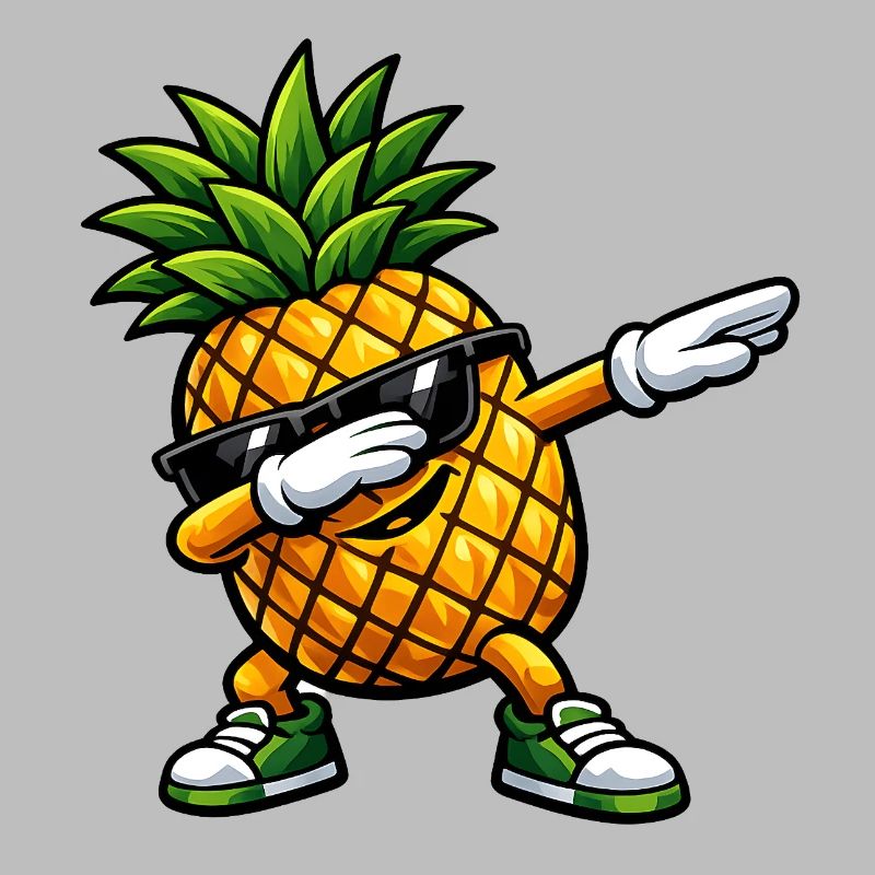 Dabbing Ananas