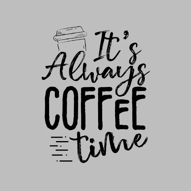 Kaffee Trinker Geschenk Immer Kaffee Zeit Kaffee