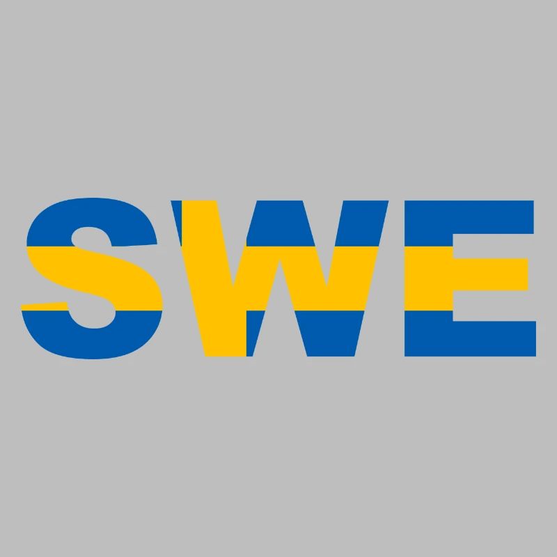 Sweden Flag ISO Code SWE