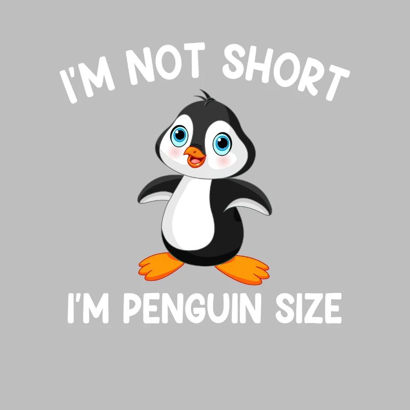 Ich bin nicht klein Ich bin Pinguin Größe, Pinguin