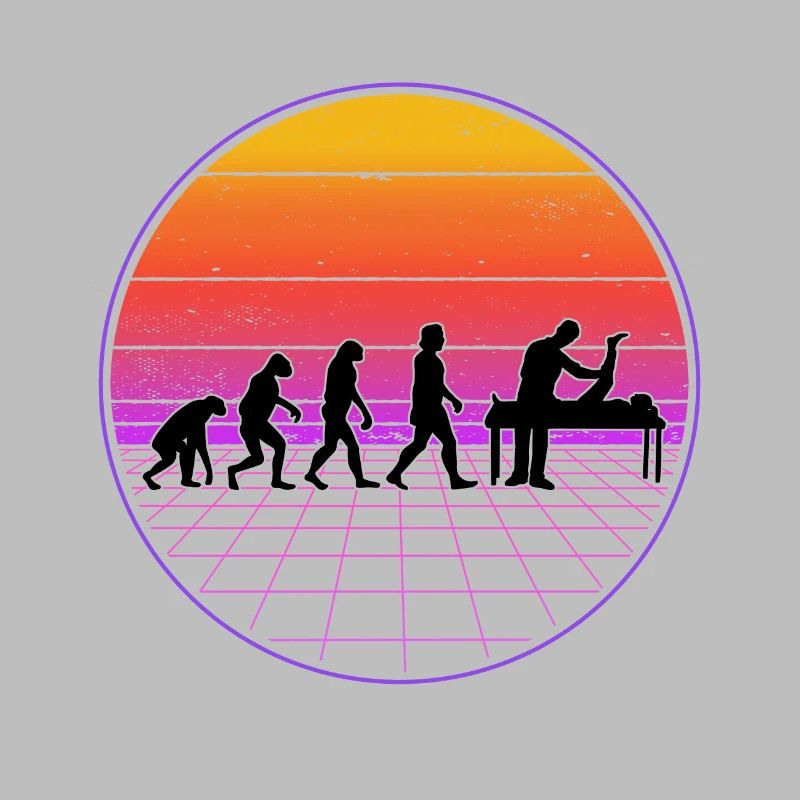 Physiothérapeute Evolution Vaporwave Physio