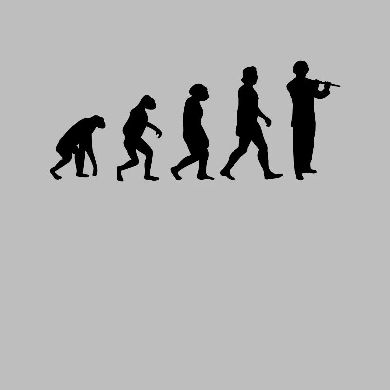 Flötist Evolution Querflöte Flöte