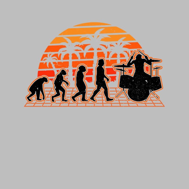 Schlagzeug Evolution Sunset Drummer Schlagzeuger