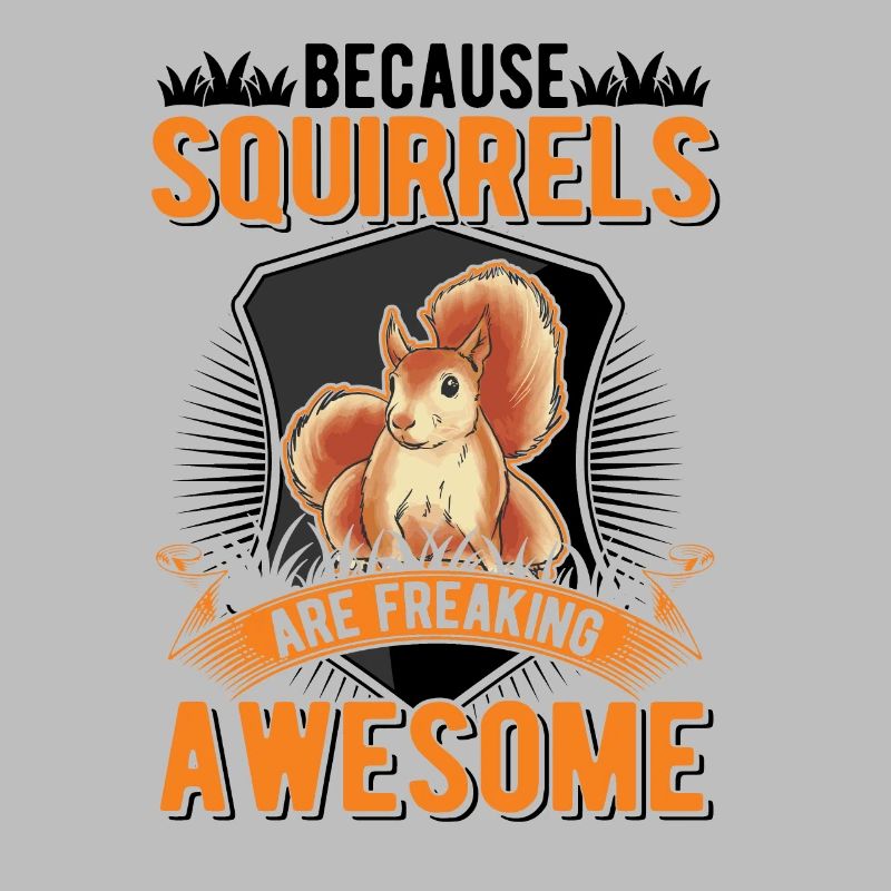 Eichhörnchen Geschenk Squirrel Grauhörnchen