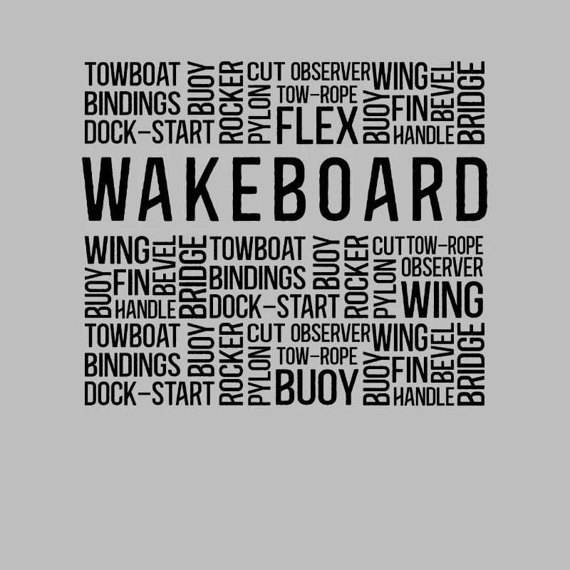 Wakeboard Wakeboarder Wakeboarding Geschenkidee