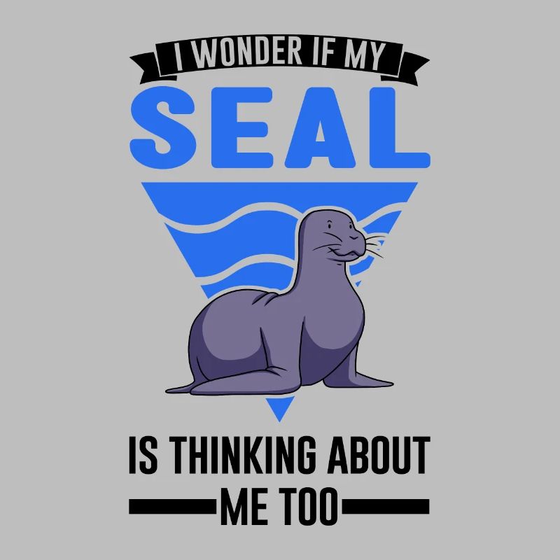 Robbe Geschenk Seal Seelöwe
