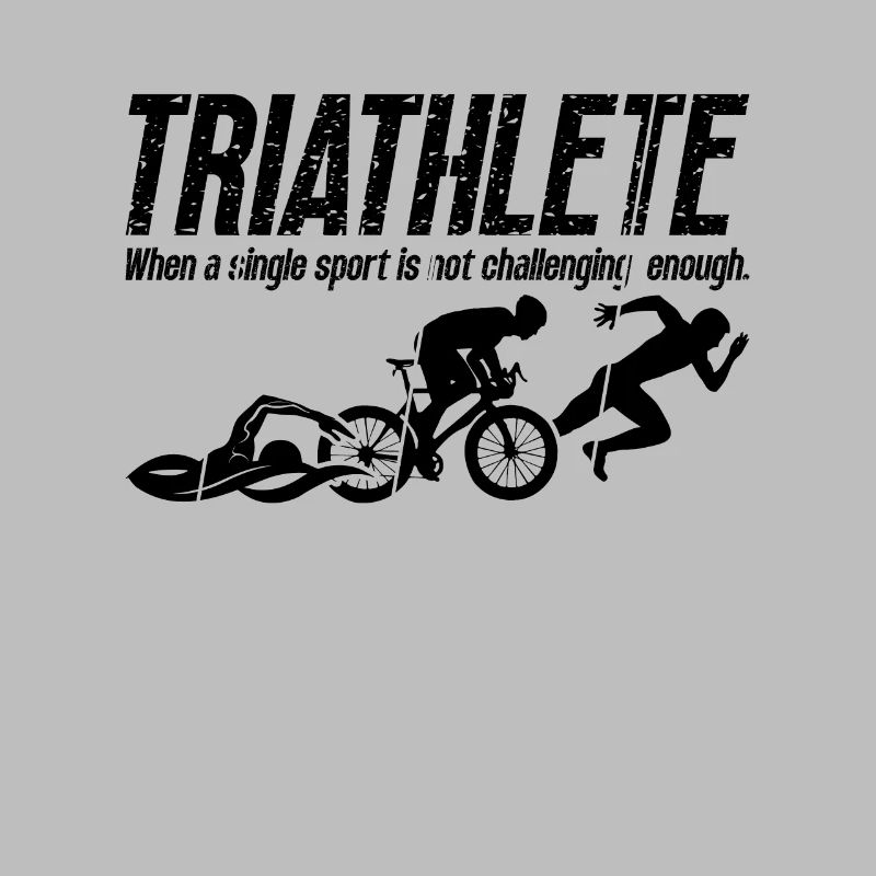 Triathlete When A Single Retro Training Triathlon