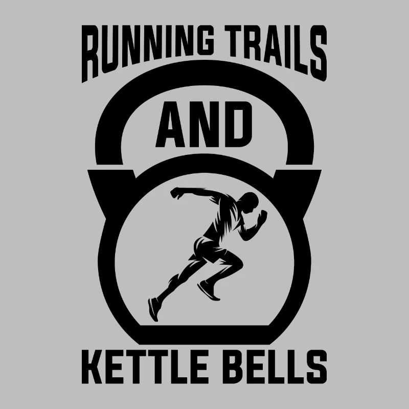 Running Trails And Marathoner Trail Runner
