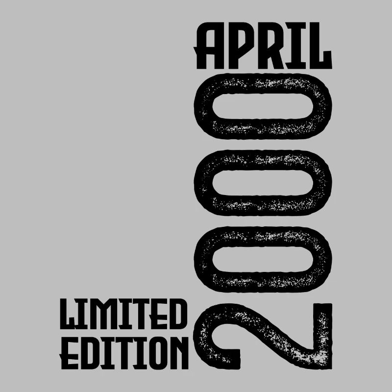 Gift April 2000. Anniversary April 2000. April.