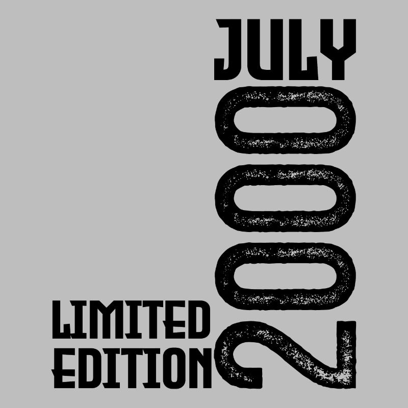Geschenk Juli 2000. Jubiläum Juli 2000.