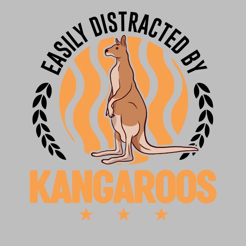 Easily distracted by Kangaroos Känguru