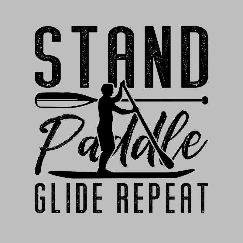 Stand Paddle Glide Répéter SUP Board Paddle Boarder