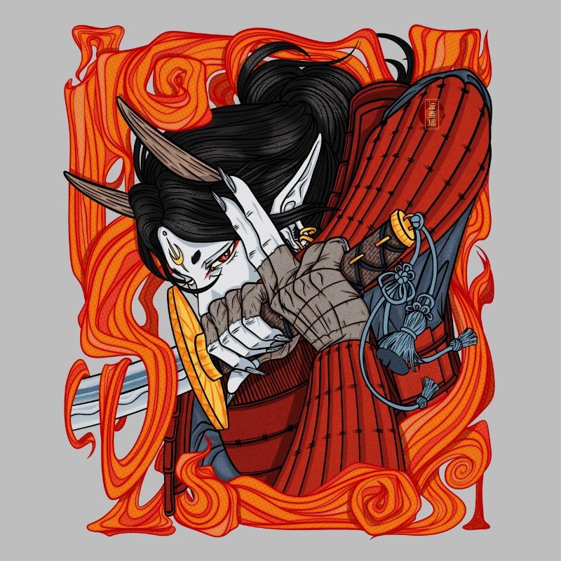 Samurai-Dämonenkrieger