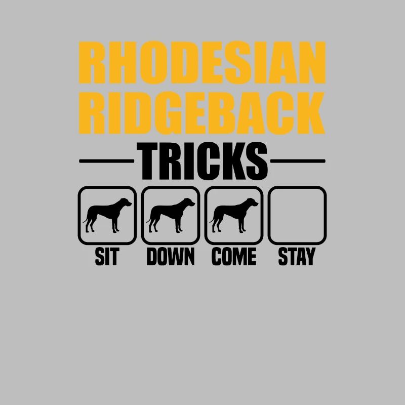 Rhodesian Ridgeback Tricks