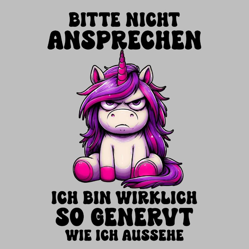 Bitte Nicht Ansprechen Ich Bin Wirklich So Genervt