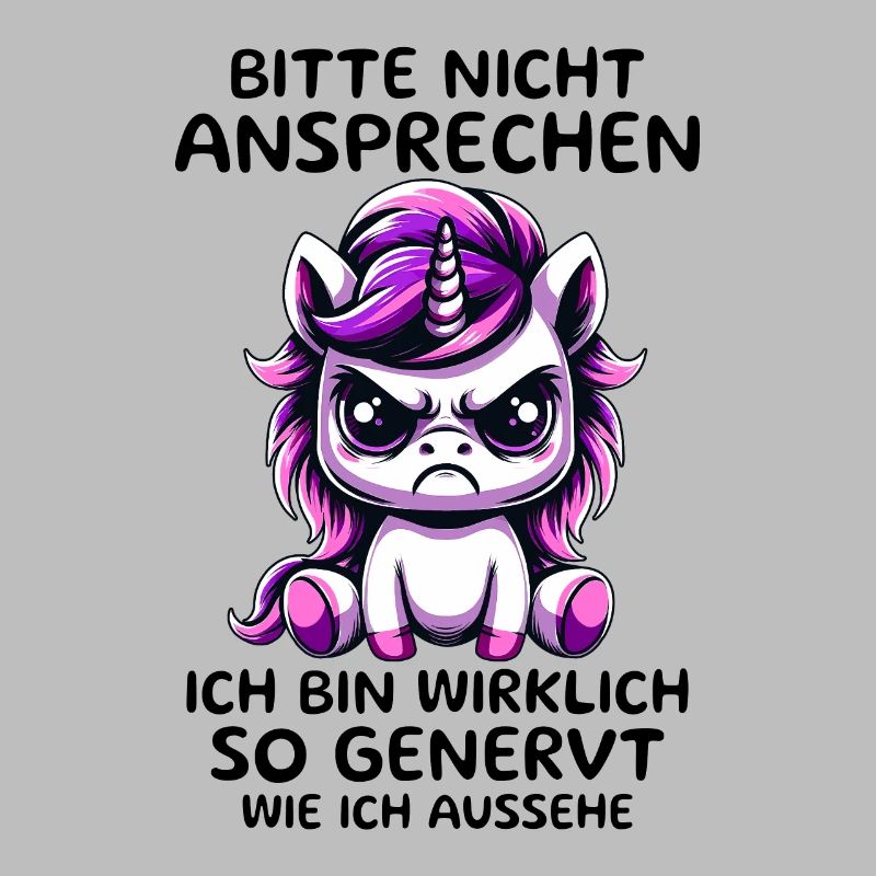 Bitte Nicht Ansprechen Ich Bin Wirklich Genervt