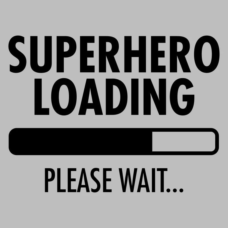 Superhero Loading- Please Wait...