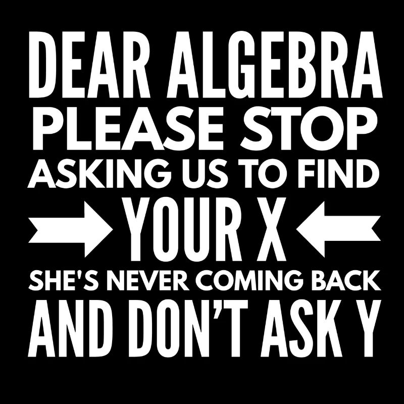 Algèbre Math Mathématicien Math Cadeau