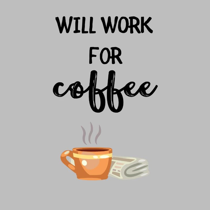 I work for coffee coffee mug gift