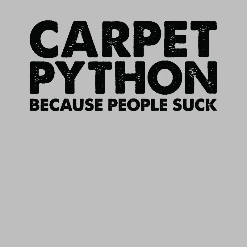 Les gens sucent le tapis python serpent
