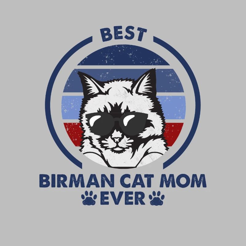 Maman chat - Chat birman