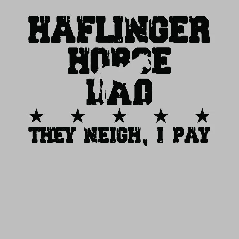 Pferdevater - Haflinger Pferd