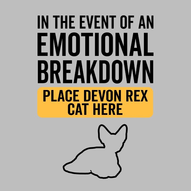 Émotionnel - Devon Rex Cat