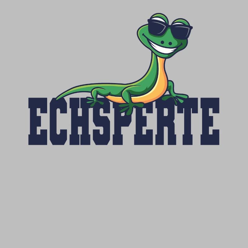 Echsperte Echspertin Eidechse Echse Reptilien