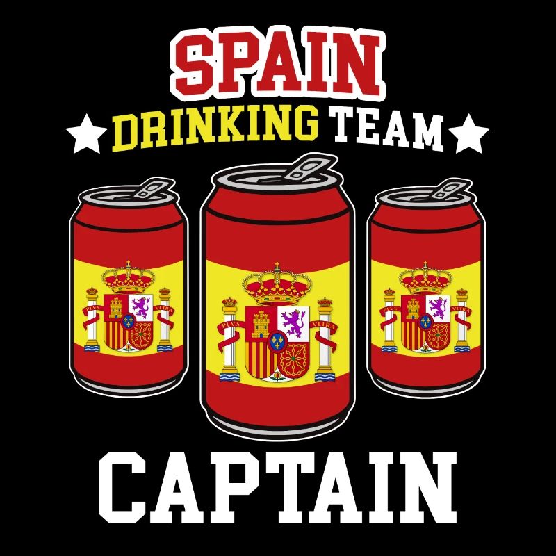 Capitaine de l’équipe espagnole de boisson