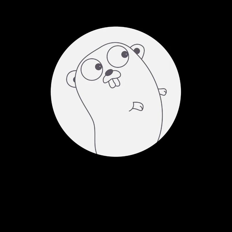 Golang Gopher Programmierer T-Shirt