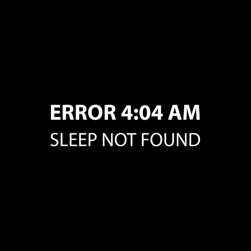 Error 4:04 AM sleep not found