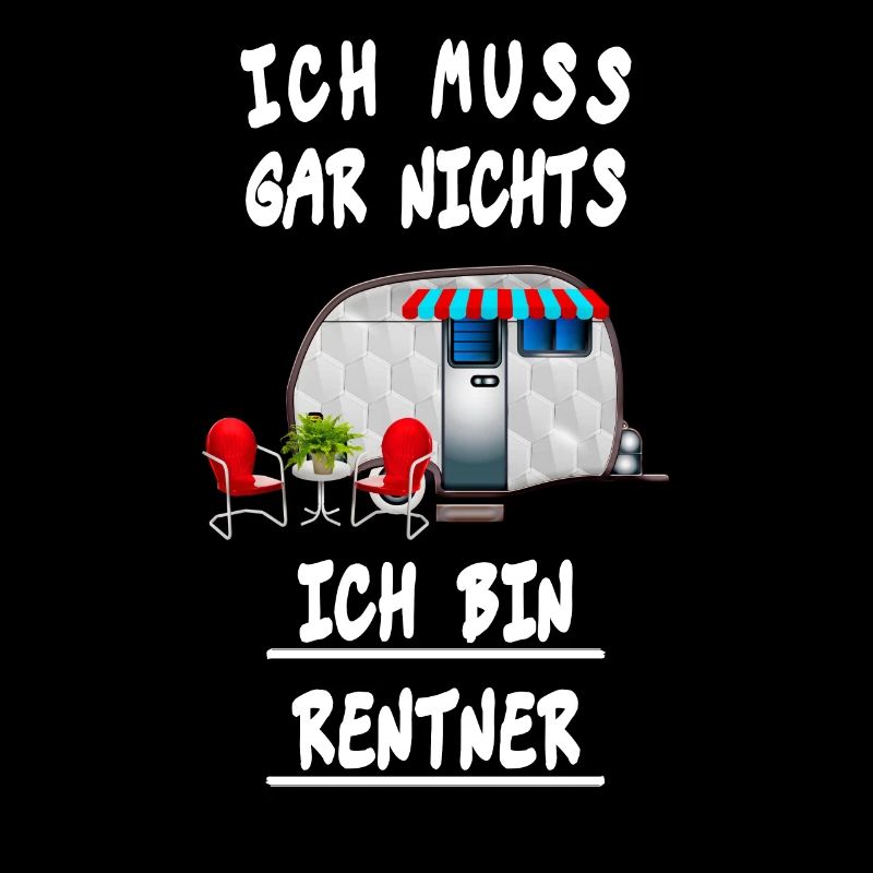 Campen Camping Camper Rentner Design Geschenk Idee