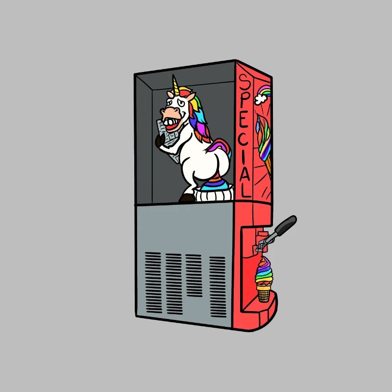 Einhorn Ice Cream Softeis Einhörner Geschenk