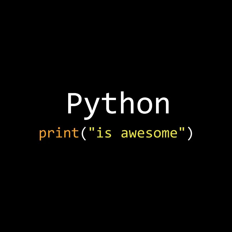 Python is awesome