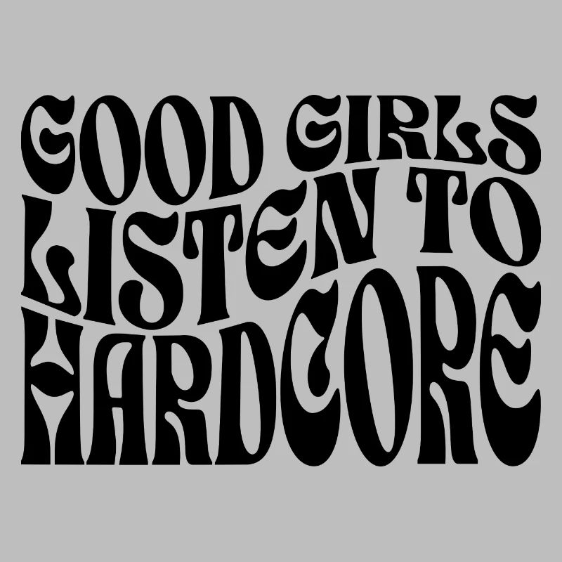 Filles Écoutent De La Hardcore Techno