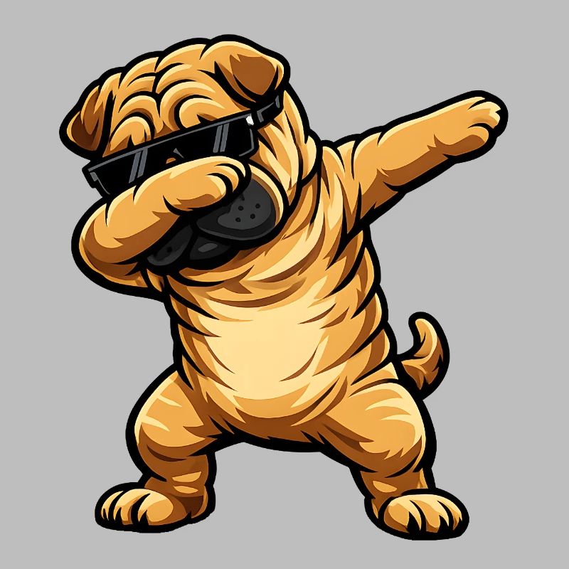 Tabbing Shar Pei