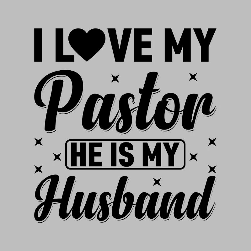 J’aime mon pasteur il est mon mari pasteur