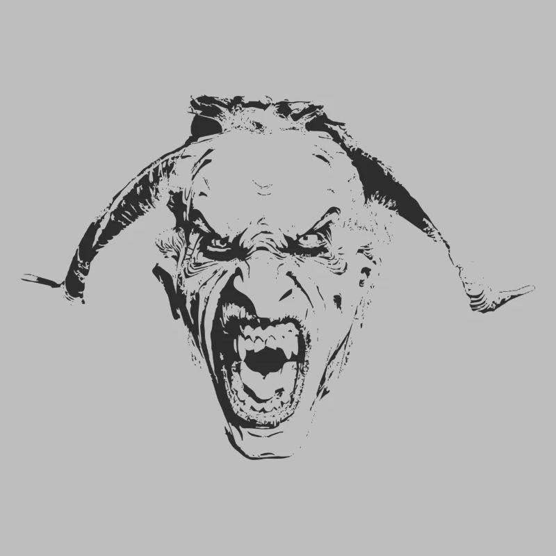 Percht Krampus Devil Shirt Gift