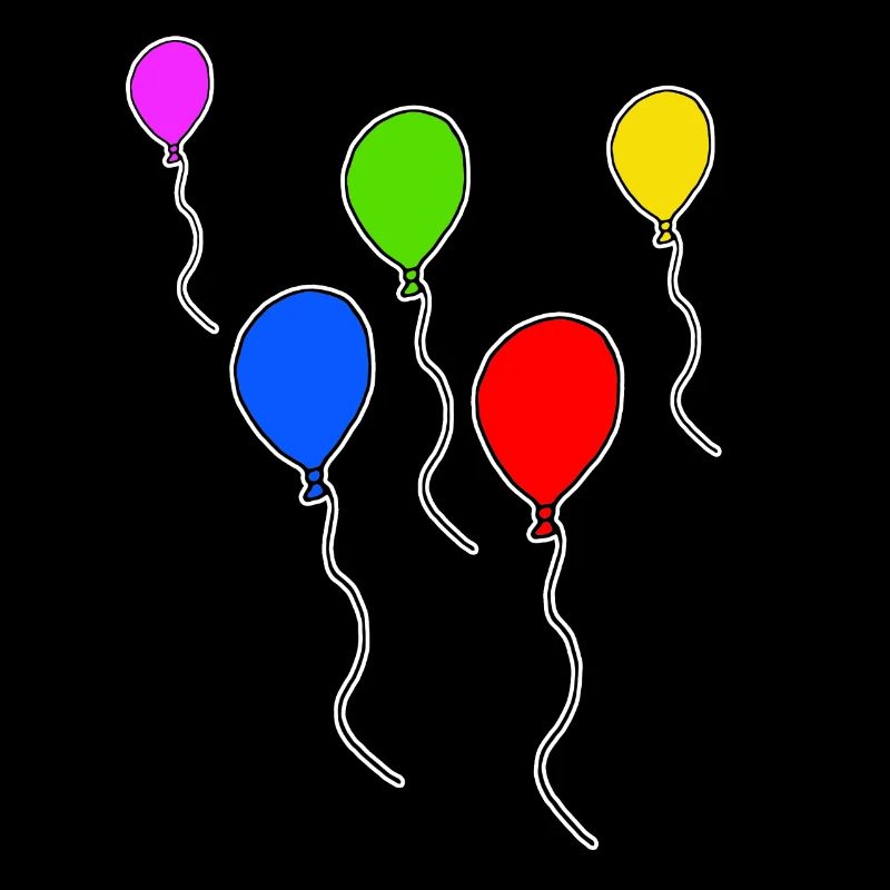 Bunte Luftballons